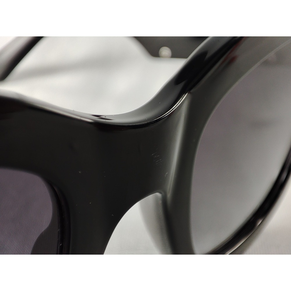 Quay Australia By The Way Black Smoke Gradient Sunglasses Gold Logo Bar 54mm - Picture 6 of 10
